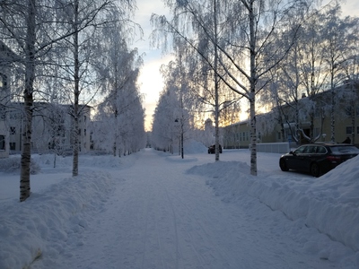 Intiön kasarmialueella